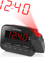 Hyundai RAC 481 PLLBR Rádiós ébresztőóra - Fekete/Piros