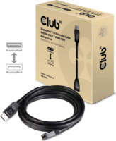 Club3D DisplayPort 1.4 - DisplayPort 1.4 Hosszabbító kábel 3.0m Fekete