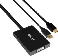 Club3D Mini Displayport - DVI-D Dual-Link active adapter