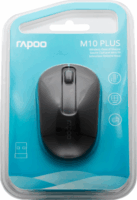 Rapoo M10+ Wireless Egér - Fekete