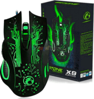 iMice X9 USB Vezetékes Gaming egér - Fekete