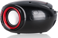 Hyundai TRC 533 AU3BR CD-s rádió - Fekete/Piros