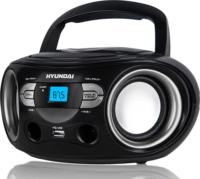 Hyundai TRC 533 AU3BS CD-s rádió - Fekete/Ezüst