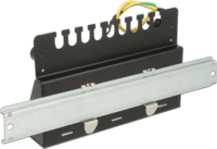 Delock 43338 Asztali / sínre szerelhető patch panel - 8 port