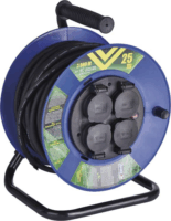 Emos P19625 kültéri kábeldob 25m-es kábellel