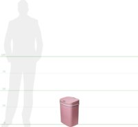 TOO 12 literes szenzoros szemetes - Babarózsaszín