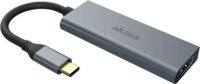 Akasa AK-CBCA19-18BK Dokkoló USB-C eszközökhöz