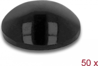 DeLOCK Gumi alátét öntapadós 10 x 3 mm 50 db - Fekete