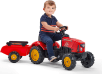 FALK SuperCharger pedálos traktor utánfutóval