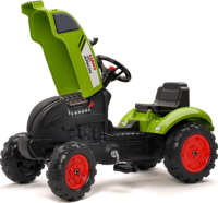 FALK Claas Arion 410 pedálos traktor utánfutóval