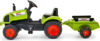 FALK Claas Arion 410 pedálos traktor utánfutóval