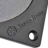 SilverStone FF125 120mm mágneses ventilátor porszűrő - Fekete