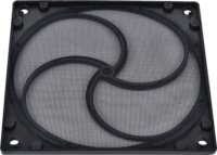 SilverStone FF125 120mm mágneses ventilátor porszűrő - Fekete