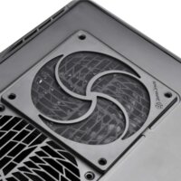 SilverStone FF125 120mm mágneses ventilátor porszűrő - Fekete