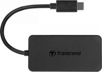 Transcend HUB2C USB-Hub - Fekete