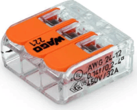 WAGO 221-413 COMPACT vezetékösszekötő Sorkapocs (50 db/ csomag)