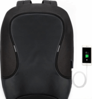 TOO 15.6" Lopásbiztos/vízálló/USB portos Notebook hátizsák - Fekete