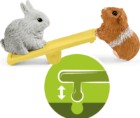 Schleich Farm World: Nyúl és tengeri malac játszótér