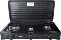 MPM Hordozható Gázfőzőlap Gázrezsó - Fekete