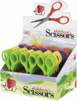 ICO Süni 13,5 cm iskolai olló hegyes - vegyes színű