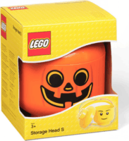 LEGO tárolódoboz - Sütőtökfej S