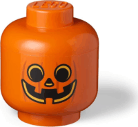 LEGO tárolódoboz - Sütőtökfej S