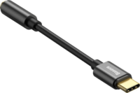 Baseus Converter L54 USB-C apa 3.5mm jack anya adapter Sötétszürke