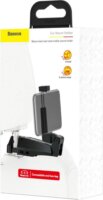 Baseus SUHZ-A01 4"-6.5" Mobiltelefon autós tartó - Fekete
