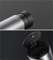 Baseus Gentleman Style 0.5 literes érintőfedeles szemetes - Fekete