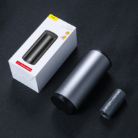 Baseus Gentleman Style 0.5 literes érintőfedeles szemetes - Fekete