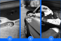 Baseus Gentleman Style 0.5 literes érintőfedeles szemetes - Fekete