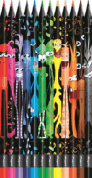 Maped Color'Peps Monster Háromszögletű Színes ceruza készlet - 12 különböző szín