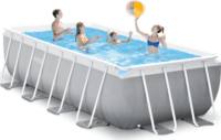 Intex Prism Frame szögletes prémium medence szett (488 x 244 x 107 cm)