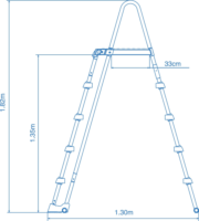 Intex Ultra Frame XTR szögletes medencekészlet (549 x 274 x 132 cm)