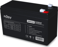 NJOY GP07122F 12V 7Ah T2/F2 UPS Akkumulátor