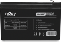 NJOY GP07122F 12V 7Ah T2/F2 UPS Akkumulátor