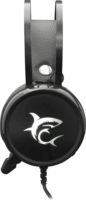 White Shark Margay Gaming Headset - Fekete
