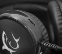 White Shark Margay Gaming Headset - Fekete