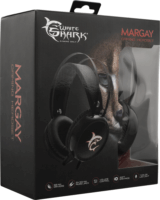 White Shark Margay Gaming Headset - Fekete