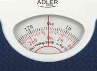 Adler AD 8151b Mechanikus személymérleg - Fehér/Kék