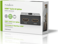 Nedis HDMI 2-port elosztó / kapcsoló Switch