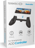 Terratec ADD Gaming tartó / Controller Okostelefonhoz - Fekete