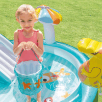 Intex 57165 Aligátoros felfújható gyerek medence