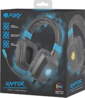 Fury Raptor Gaming Headset Fekete/Kék