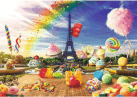 Trefl Crazy City: Édes Párizs - 1000 darabos puzzle