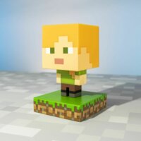 Paladone PP6591MCF Minecraft Éjjeli fény - Alex figura