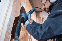 Bosch GDE 125 EA-S Professional Rendszertartozék sarokcsiszolóhoz