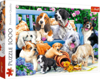 Trefl Kutyák a parkban - 1000 darabos puzzle