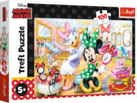 Trefl Daisy és Minnie szépségszalonban - 100 darabos puzzle