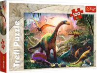 Trefl Dinoszauruszok földjén - 100 darabos puzzle